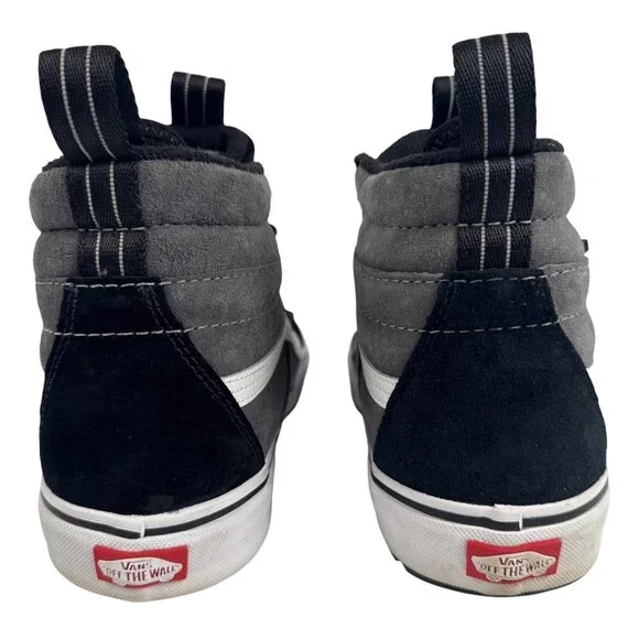 Vans Mens Sk8-HI MTE-2 Black/Pewter Suede Hi-Top Sneaker Shoe US M 10.5 - Picture 6 of 10